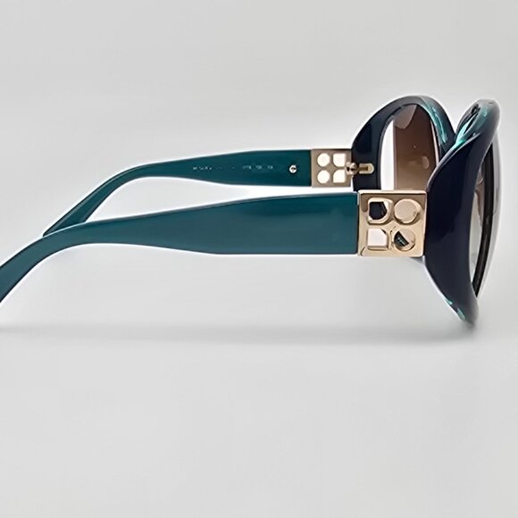 Kate Spade Skylar Deep Teal Frame Brown Gradient Lens Semi Rimless Sunglasses main image 6